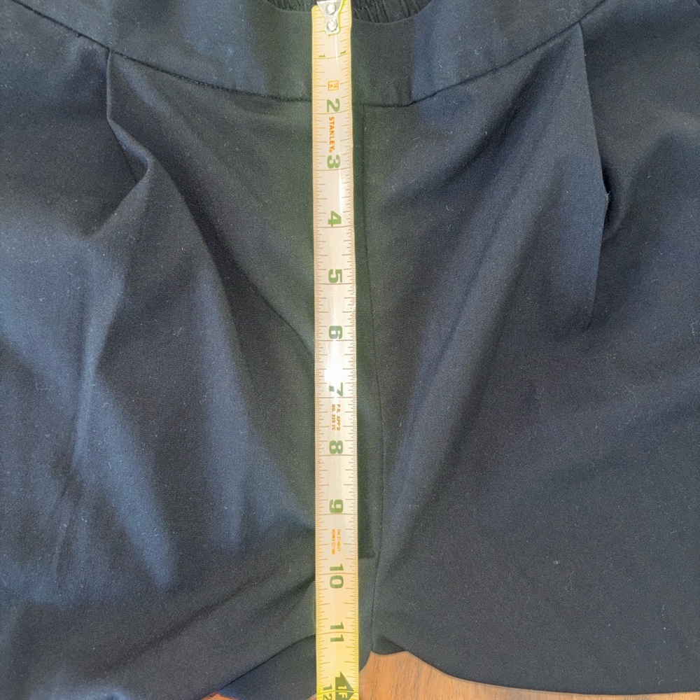 ALL SAINTS Pleated Trouser Black 8 - Picture 16 of 16